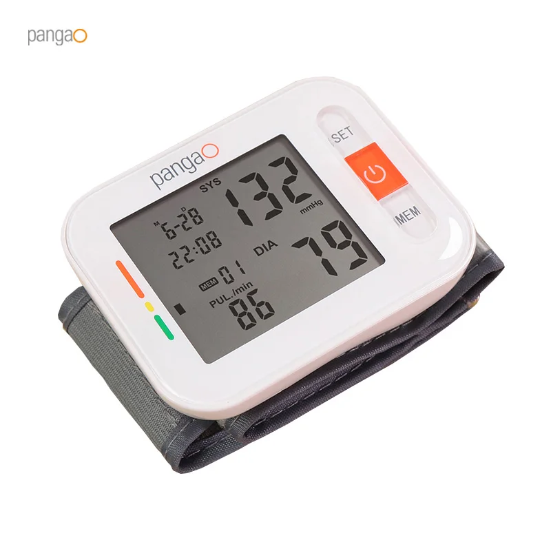 China factory price small accurate bp machine wrist style electronic blood pressure monitor