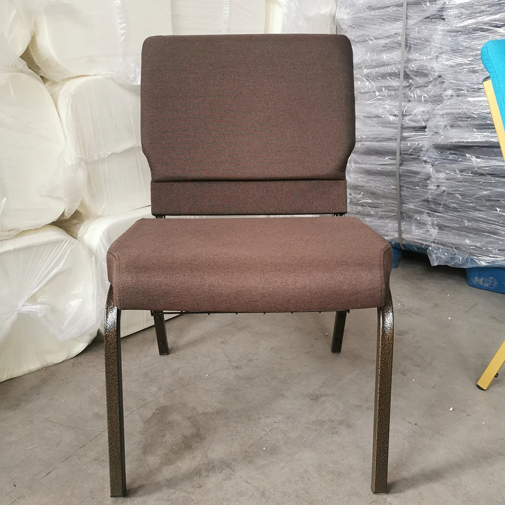 Manufacturer Wholesale Cheap Stacked Theatre Furniture Chair Seats Fabric Auditorium Metal Church Chairs