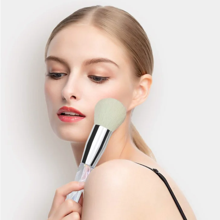 15pcs Crystal Handle Makeup Brushes Set Diamond Cosmetic Brushes Foundation Concealer Eye Shadows Highlight Brush Kit For Makeup