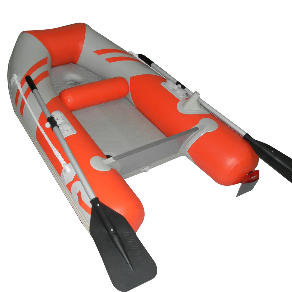 Надежная надувная рыболовная понтонная лодка