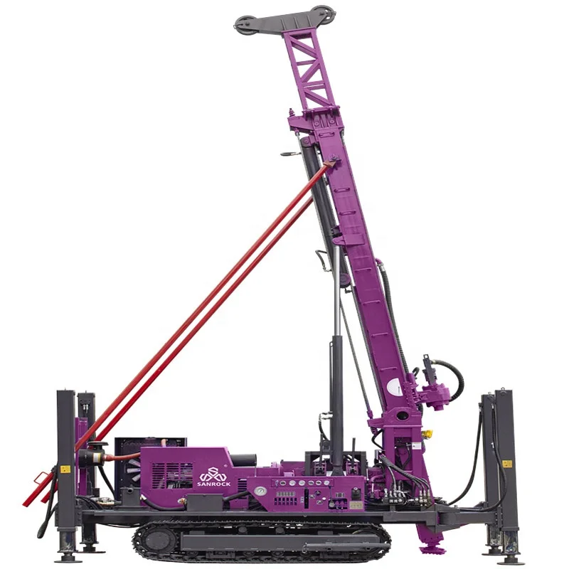 Geological Exploration Drilling Rig Depth 700m Hydraulic Borehole Diamond Core Drilling Machine