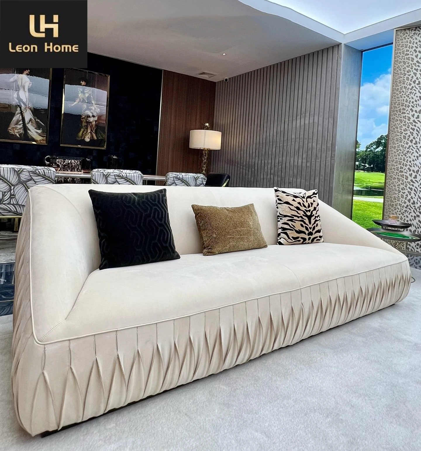 Hot Sale Popular New Design Sofa Luxury Modern Sofa Set Furniture Living Room Natural Luxury Sofa