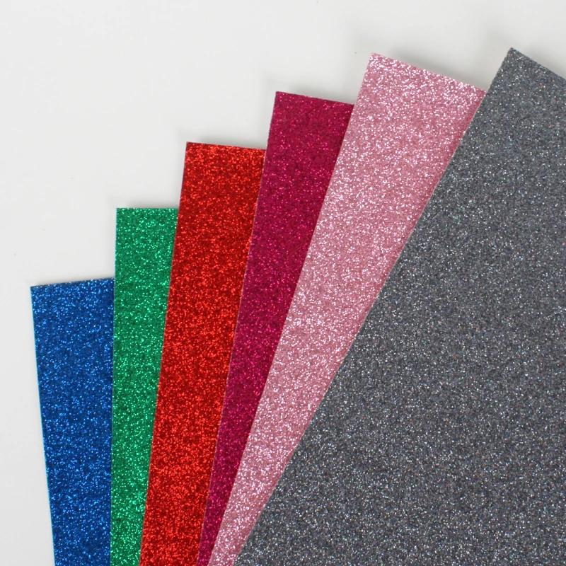 Factory wholesale stickers Glitter cardboard