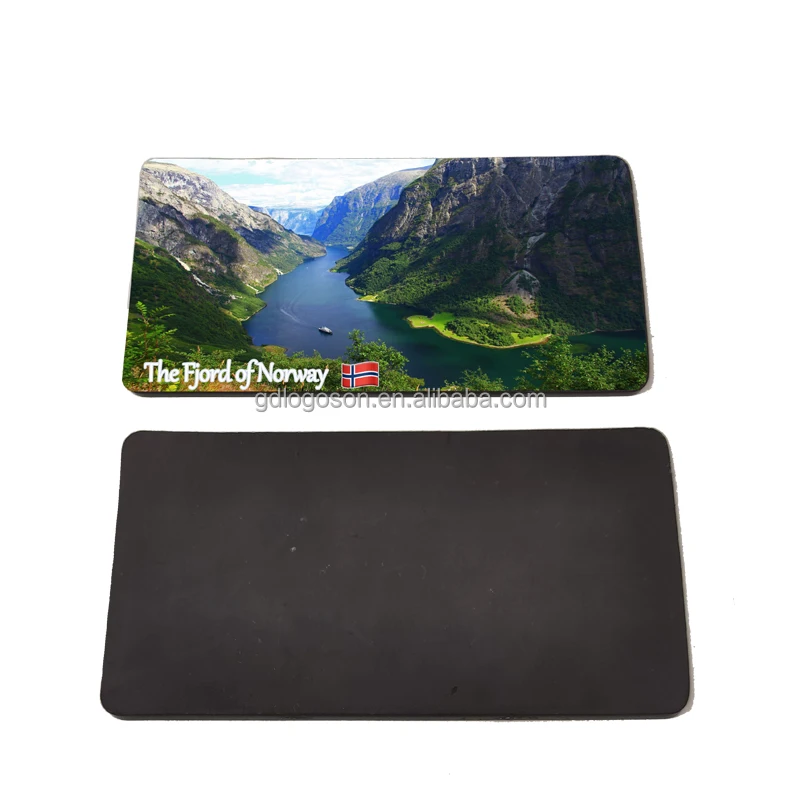 Norwegian Fjords Fridge Magnet Maker Custom Made Norway Foil Paper Magnet