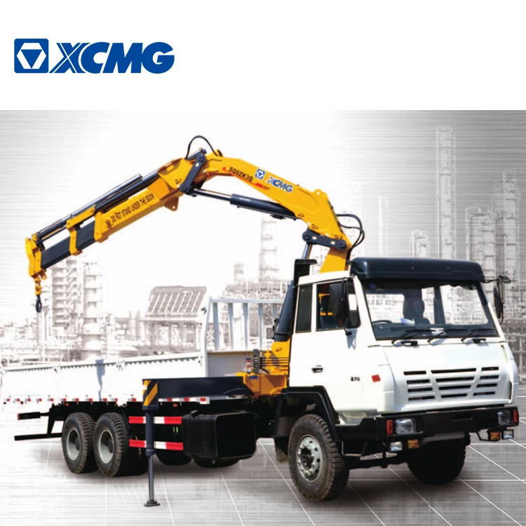 XCMG Original Manufacturer Used SQ8ZK3Q Straight Arm Truck Mounted Crane