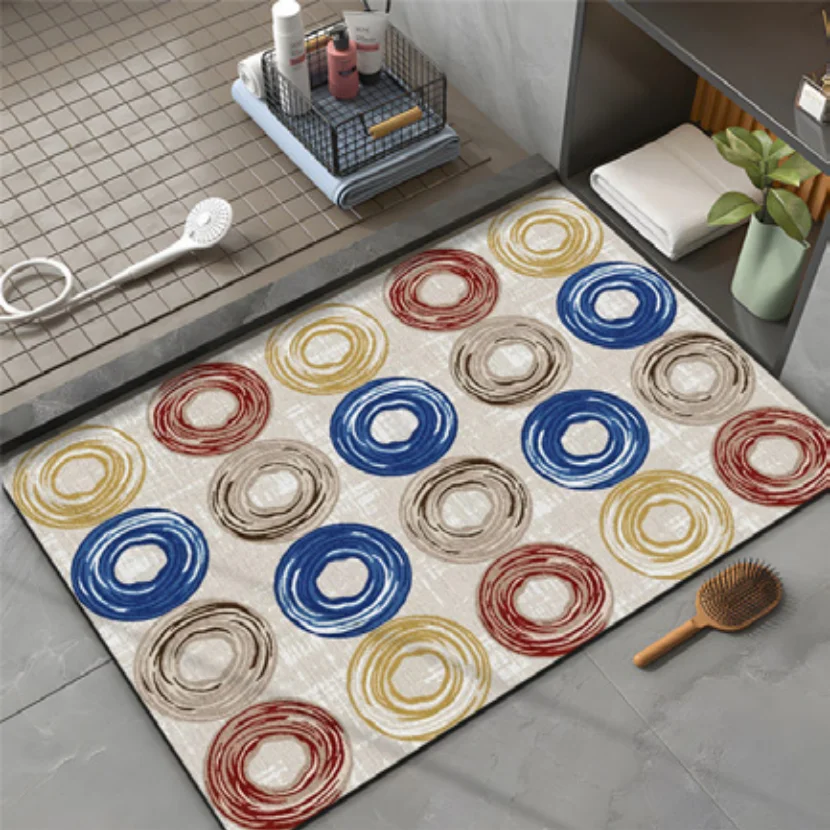 Wholesale diatomite bathroom door mat