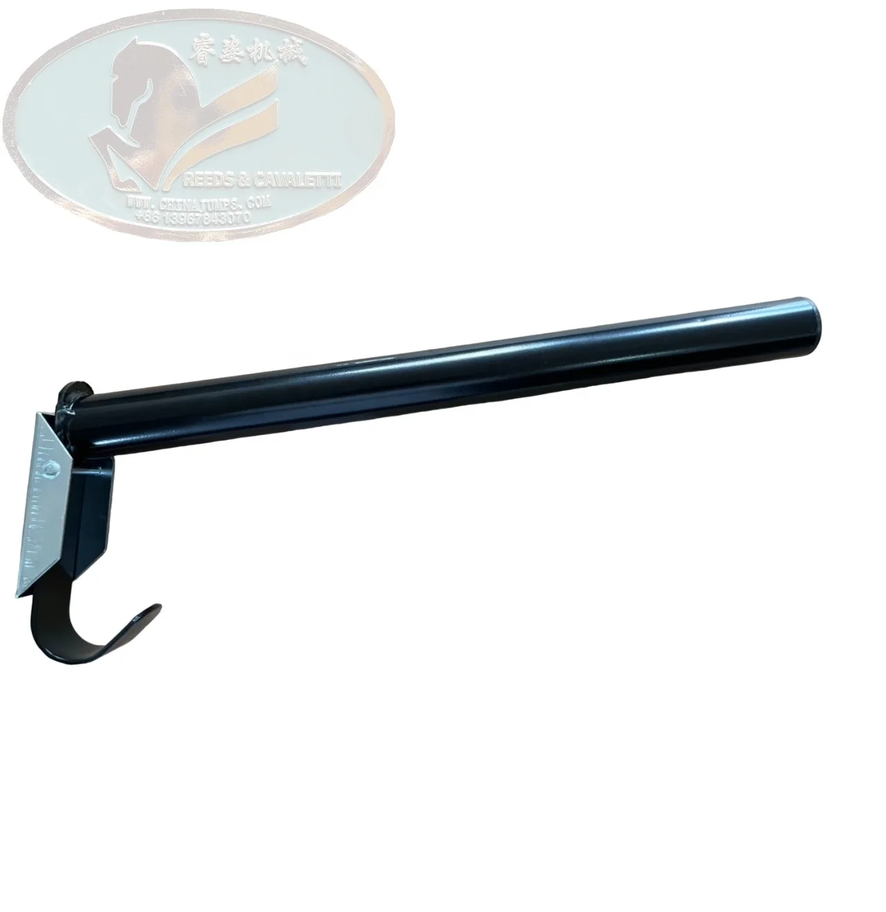 Reeds Brand One-Character round Tube Saddle Rack with Hook Special Horse Stable Product for Saddles