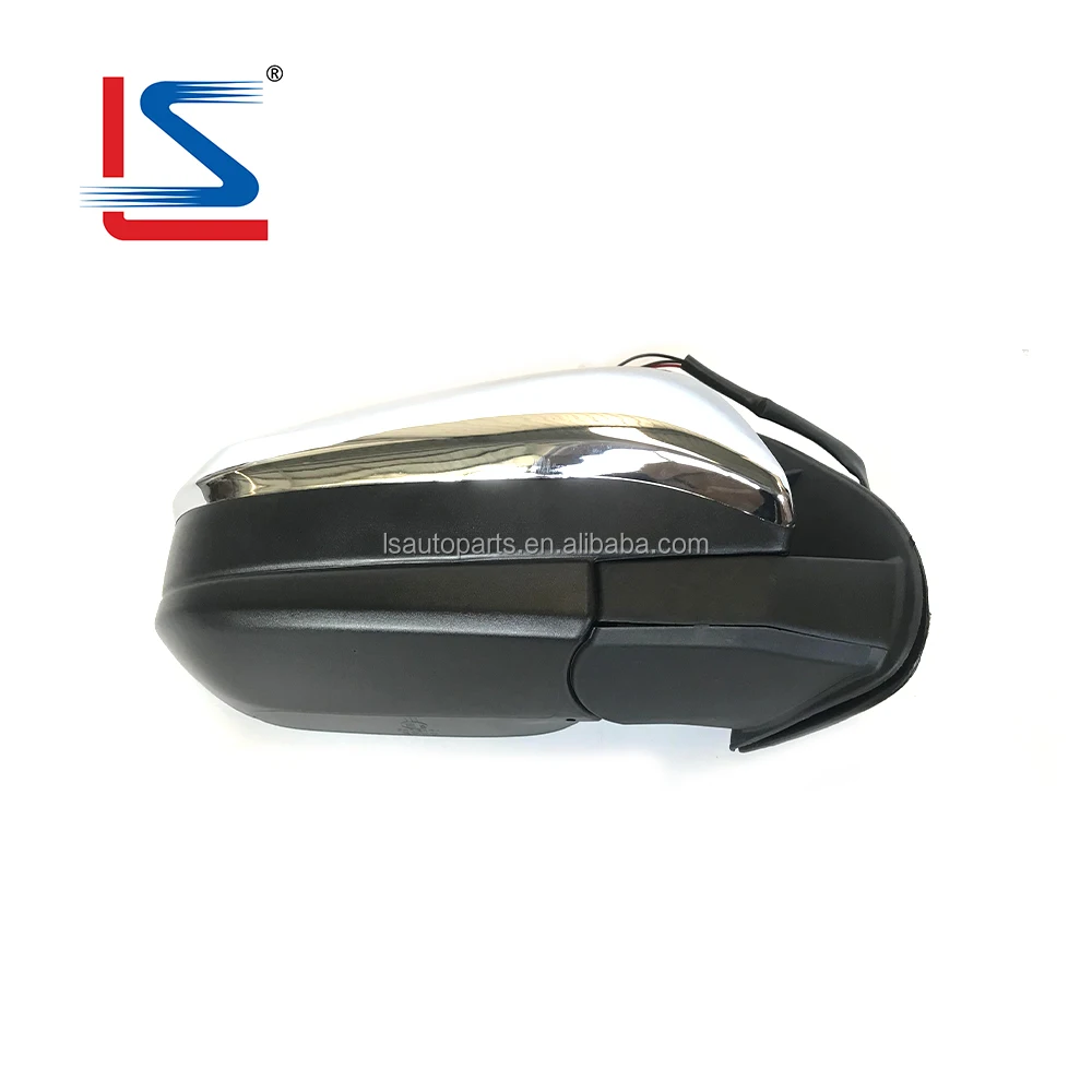 Car Mirror FOR TOYOTA HILUX REVO 2015 ELECTRIC SIDE MIRROR 3 LINES CHROMED