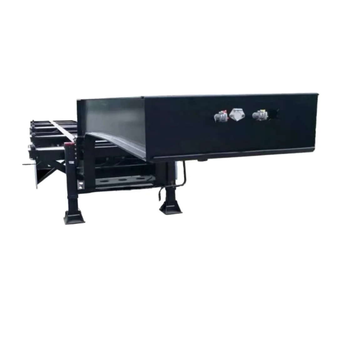 Best Price High Quality 65T Container Chassis Lowbed Skeleton Semi Trailer On Sale