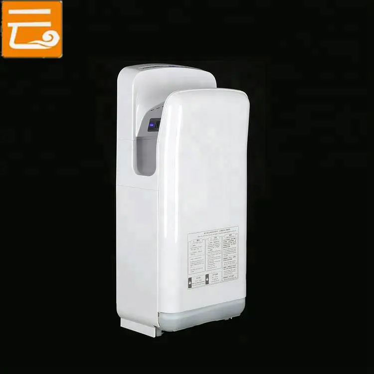 Electric commercial hand dryer black for hotel usage
