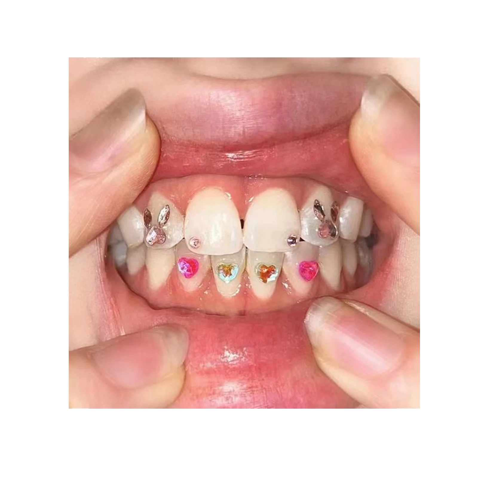 Hot sale low price Crystal tooth gems Teeth Jewelry teeth gems Crystals tooth gem kit