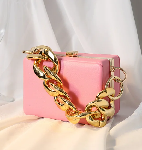 Fancy european and american fashion casual party bag PU ladies simple clutch purse