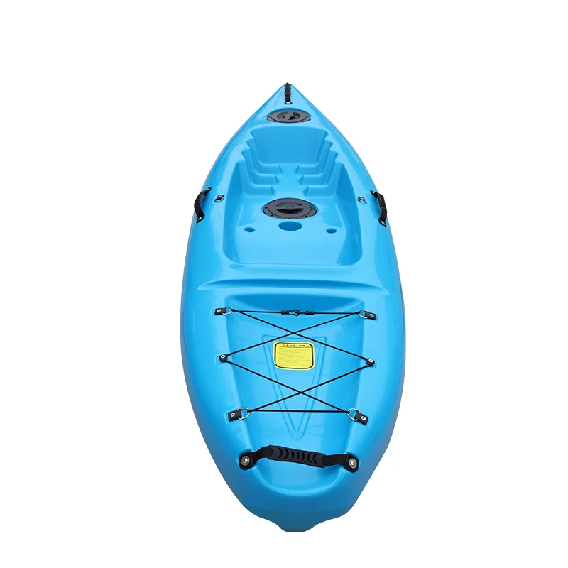 Beyoung single seat kayak cheap for sale 8ft6 one person sit on top plastic fishing canoe/kayak