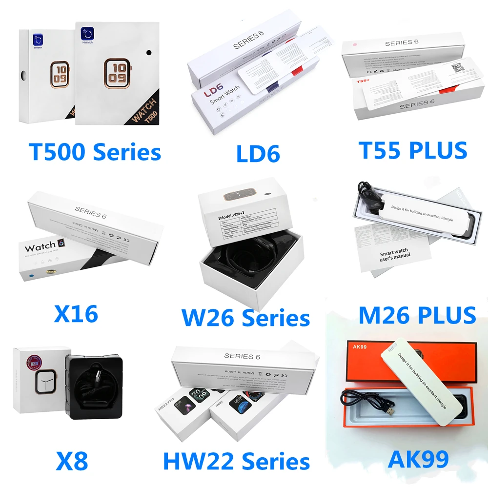2022 new Smartwatch HW22 pro max W26 T500  HW16 m26 +plus reloj inteligente Watch 6 iwo HW22 Wearfit pro series 6 Smart watch