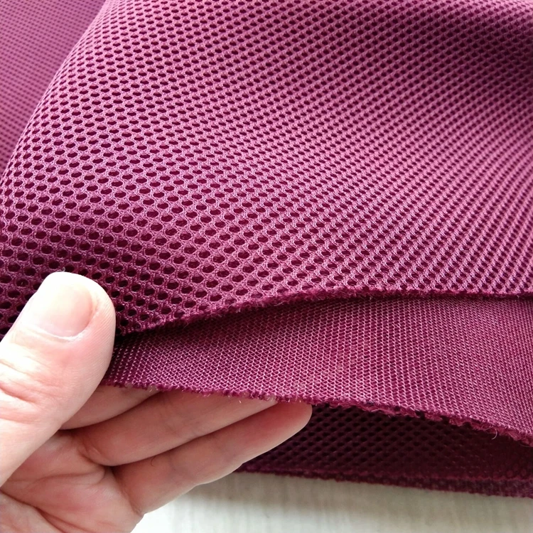 Factory Wholesale Polyester 3d Air Spacer Knitted Mesh Fabric For Motorcycle Seat Cover