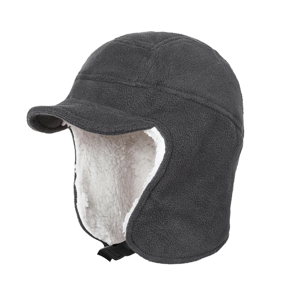 Customized Plain Tassel Ear Flap Autumn and Winter Hat Fashion Baseball Caps Wholesale Baseball Cap 6 Panel Men Cap Hats