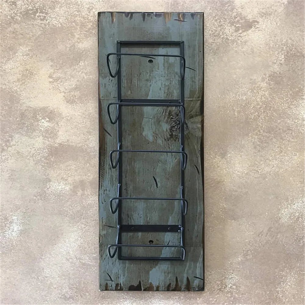 
unique wine rack Distressed Sturdy Kitchen Bar Wine wine rack 