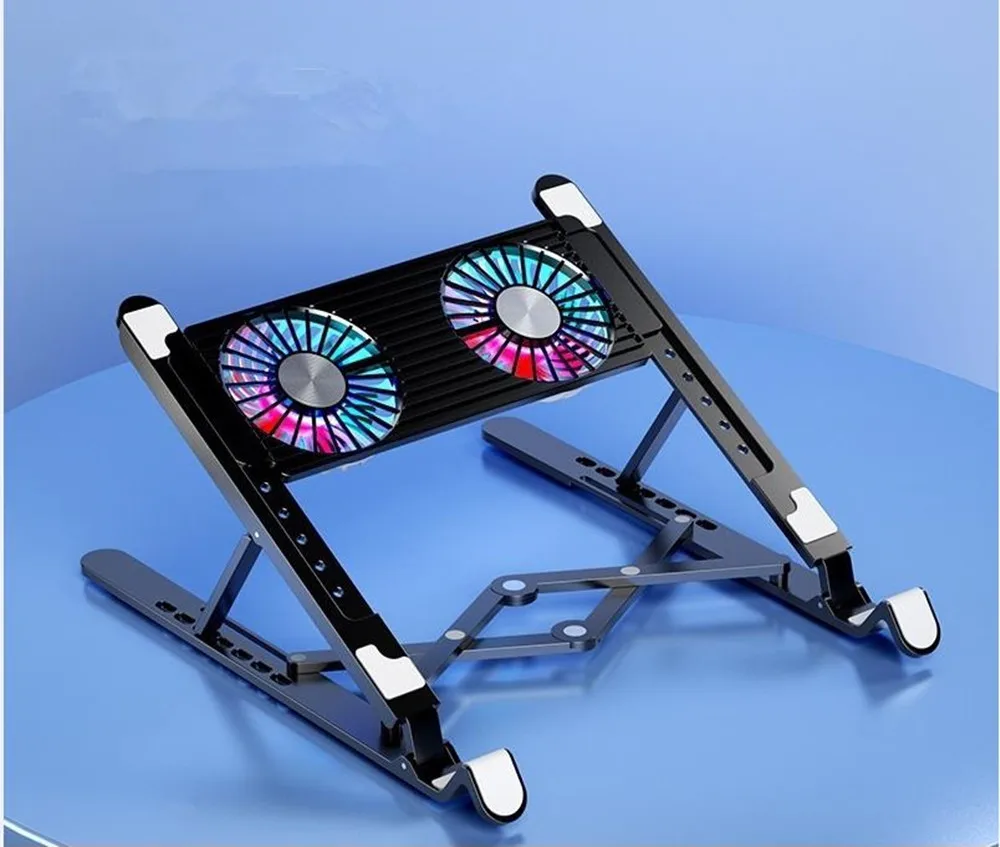 Новинка 2022, Лидер продаж на Amazon, подставка для ноутбука с большим охлаждающим вентилятором, подставка для игрового ноутбука, Macbook pro планшета