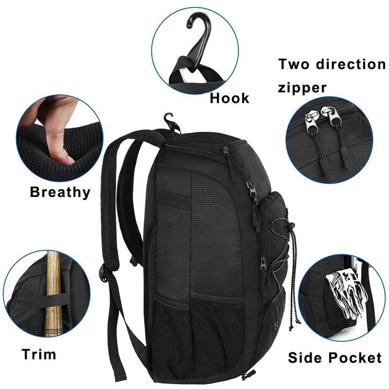 Baseball Softball T-Ball Bat Backpack Basketball Backpack Tennis Badminton Racket Backpack