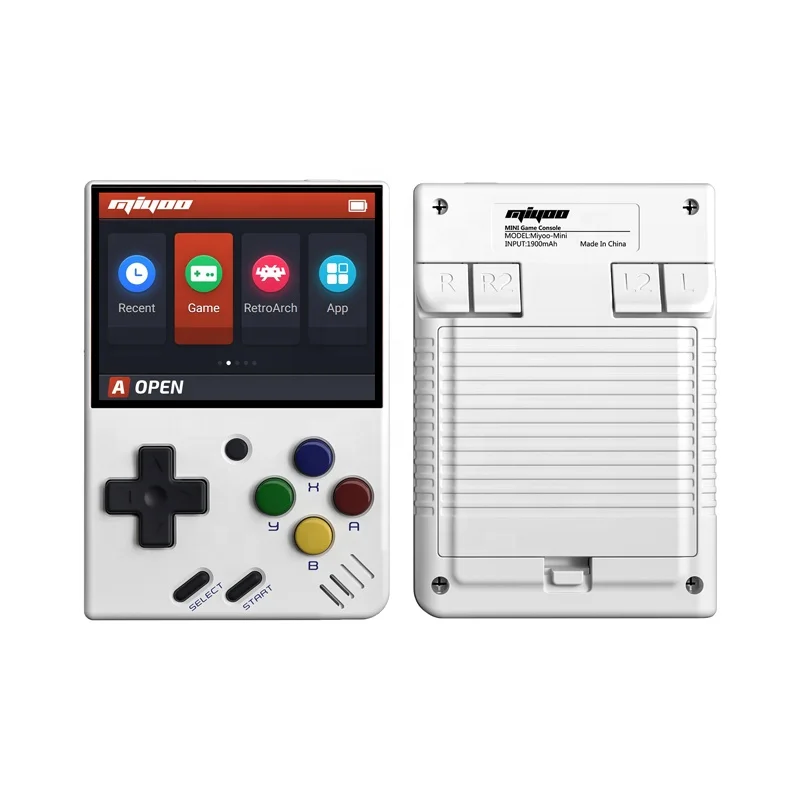 MIYOO MINI V2 Portable Retro Handheld Game Console 2.8Inch IPS HDScreen Video Game Consoles Linux System Classic Gaming Emulator