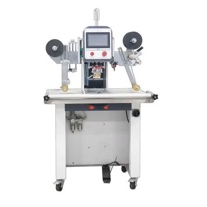 High-Speed Automatic Hot Foil Stamping Machine New Leather Cloth Insole Heat Transfer Printing Hot Selling Label Printer