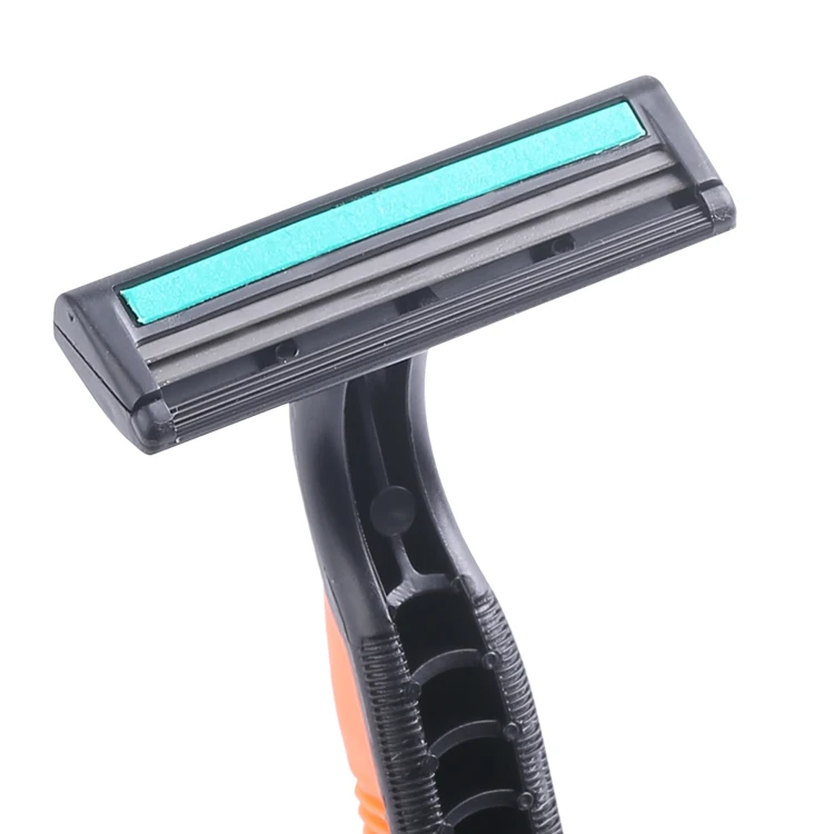 GOODMAX Customization High Quality Cheap Twin Blade Durable Using Disposable Shaver Beard Razor for Men
