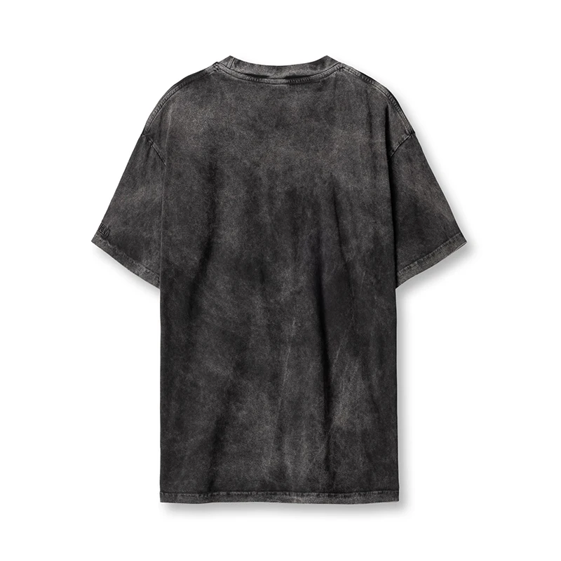 Maxgarment High Quality China Wholesale Men Vintage  Short Sleeve Plus Size Mens Washed T Shirt