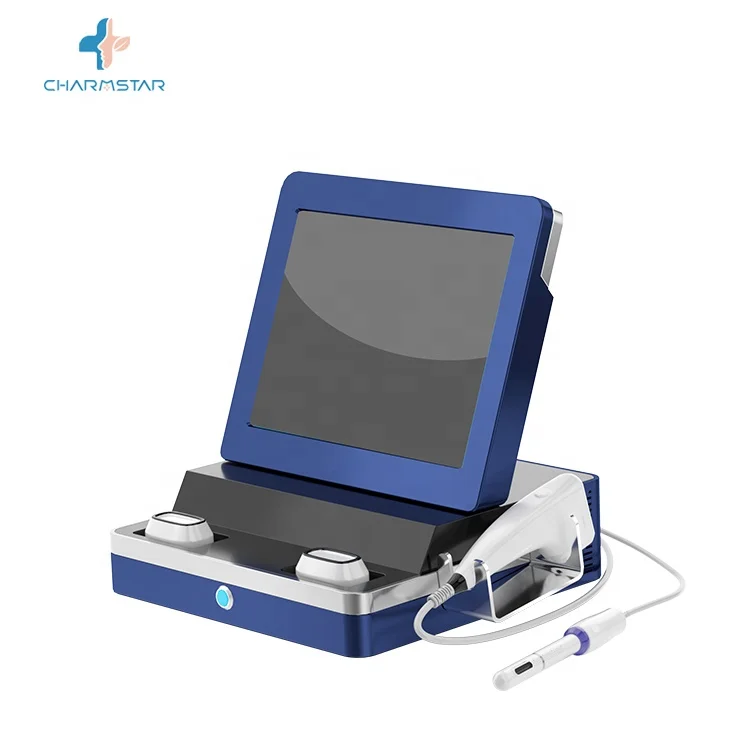 Portable 2 in 1 face lift vaginal rejuvenation ultrasound beauty machine