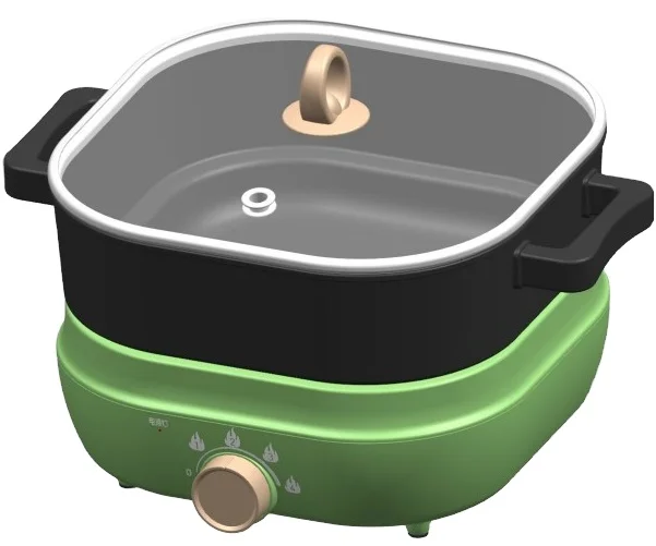 Три в одном на завтрак, домашний электрический гриль для барбекю, новая версия 2021, запчасти для мясорубки