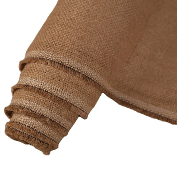 Transon T5107 Primed 100% Jute Canvas Roll with Rough Texture for Oil and Acrylic Painting