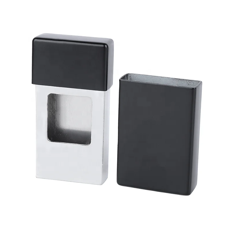 High quality Zinc Alloy Pocket Ashtray New Mini Metal Ashtray Portable For Outdoor Cigarettes Accessories Ashtray