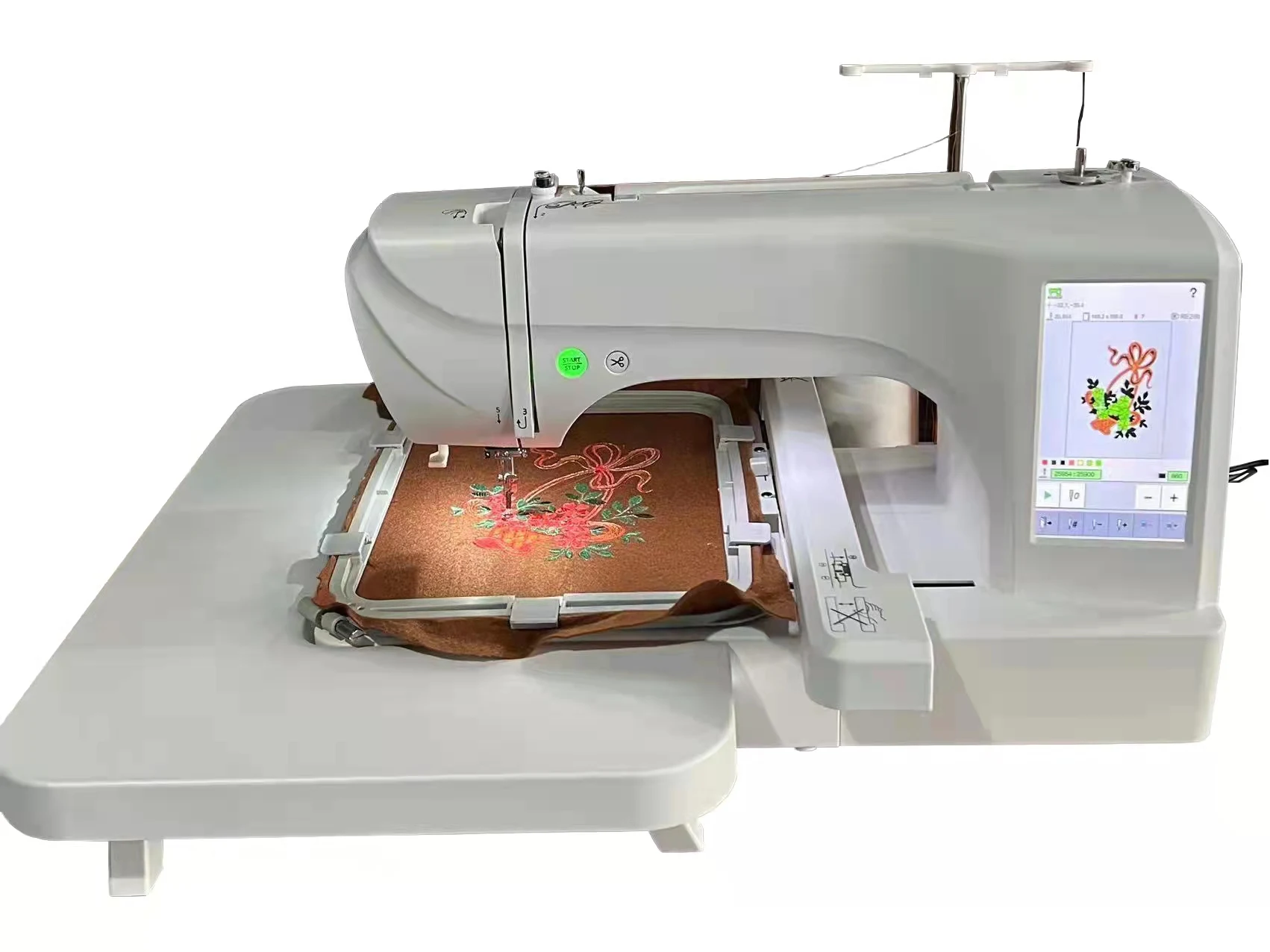 Bs5b Computerized Embroidery Machine Price Computerized Flat Embroidery Machine