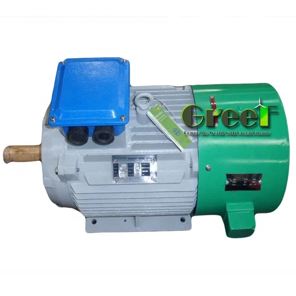 20kW 120/240 вольт низкоскоростной генератор постоянного магнита для гидроэнергии