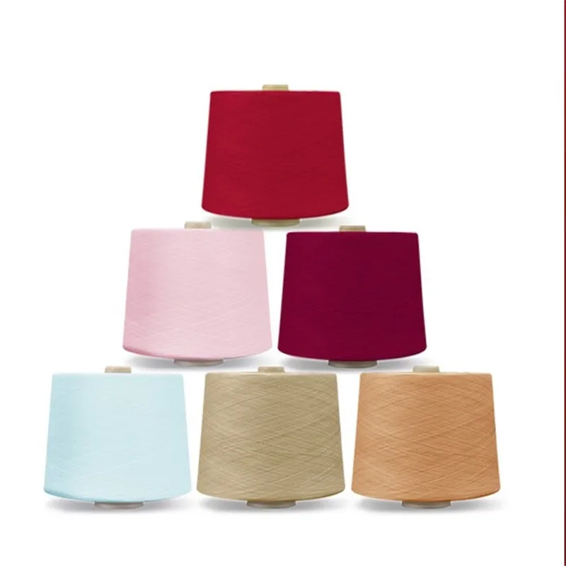 Ring spun OE MVS T/C polyester cotton yarn T/R 80/20 65/35 blended yarn