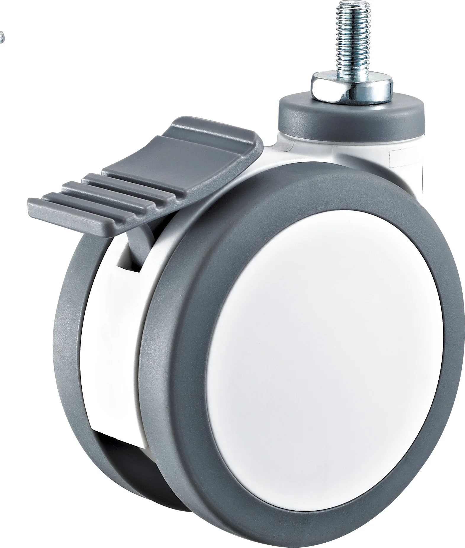 Swivel Stem Medical Sterilizer Cart Casters