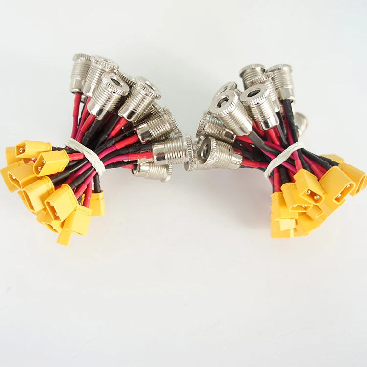 Factory Price Custom Cable Assembly Custom Cable DC 5521 to XT60 Male to Female Wiring Harness for Electric Scooters
