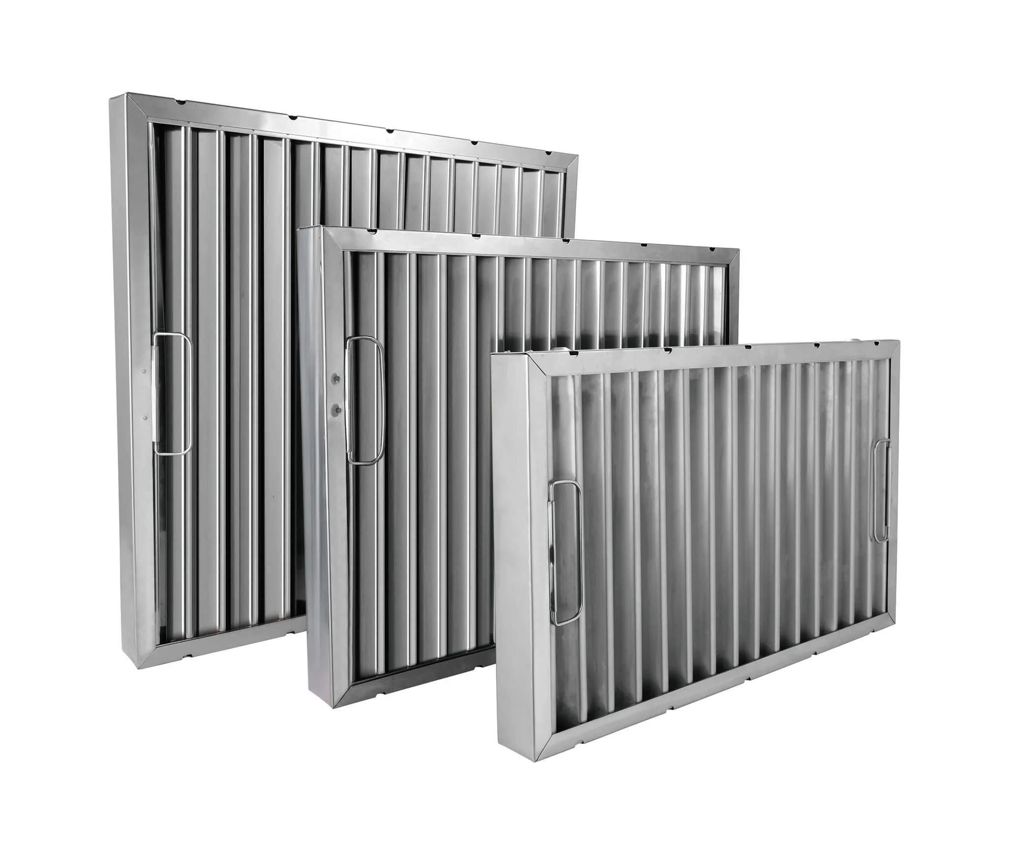 Kitchen Range Hood Stainless Steel Baffle Grease Filter