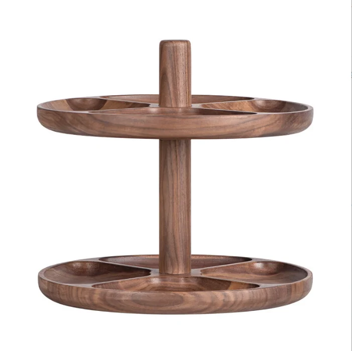 Cake stand 2 tiers wooden trays 3 tiers Acacia wood wedding birthday dessert table decoration wooden cake tray dessert tray