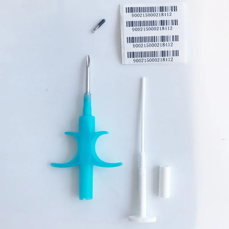 FDX-B 134.2khz/125khz Animal Glass Tag RFID Microchip Animal Pet Injectable RFID Glass Tag