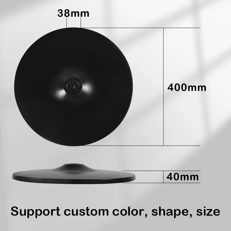 16 inches wooden stand fan parts with round base square base counter weight stand fan with PU spraying