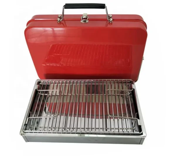 Hot Selling Suitcase Style Barbecue Grill Outdoor Camping Stove Portable Folding Charcoal BBQ Grill