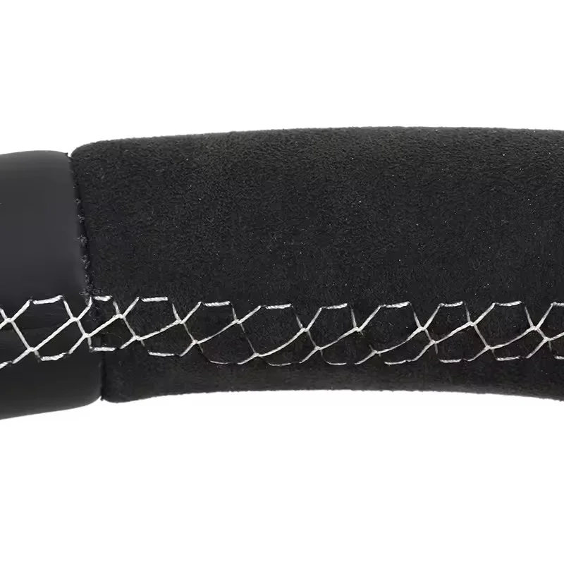 Custom Volant Lenkrad Half Alcantara Steering Wheel for Mercedes C E Class W204 X204 W205 CLA X118 C238 X253 GLC 63 C63 E63 AMG