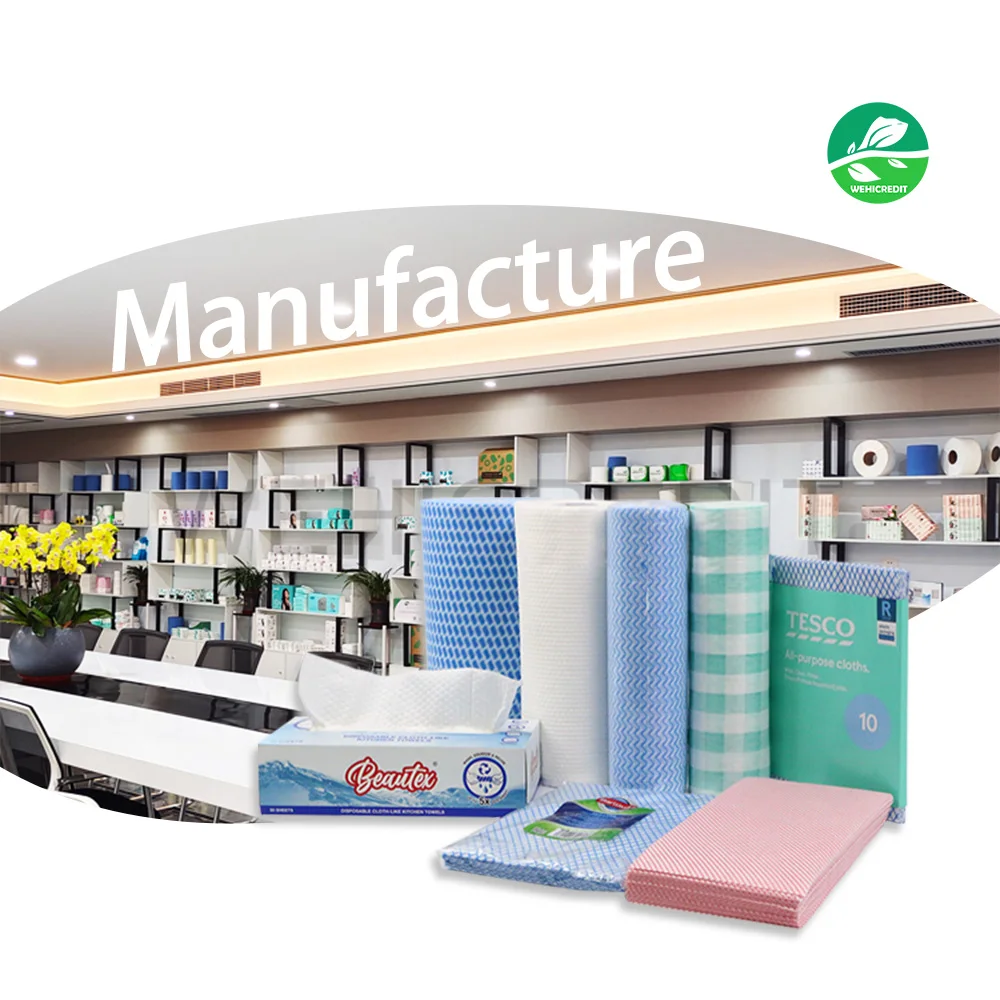 Disposable Wiping Cloth Kitchen Non-Woven Cleaning Cloth Dish Towel