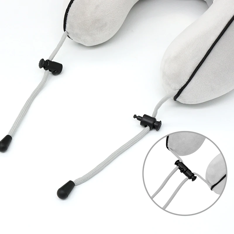 Smart 9 levels of intensity, constant temperature hot compress 4 Massage Heads Heating Massage U-Shape Memory Foam Travel Pillow