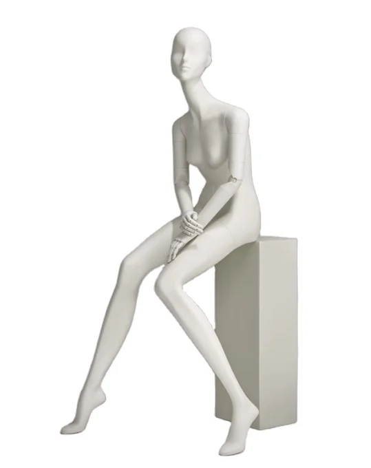 YMY-HSY2311 Full Body Woman Dummy Standing Abstract Female Mannequin Plastic Arms Mannequin