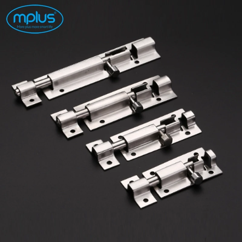 High quality hotel Stainless Steel door latch SS window lock barrel bolt pin tower bolt sliding door bolt lock