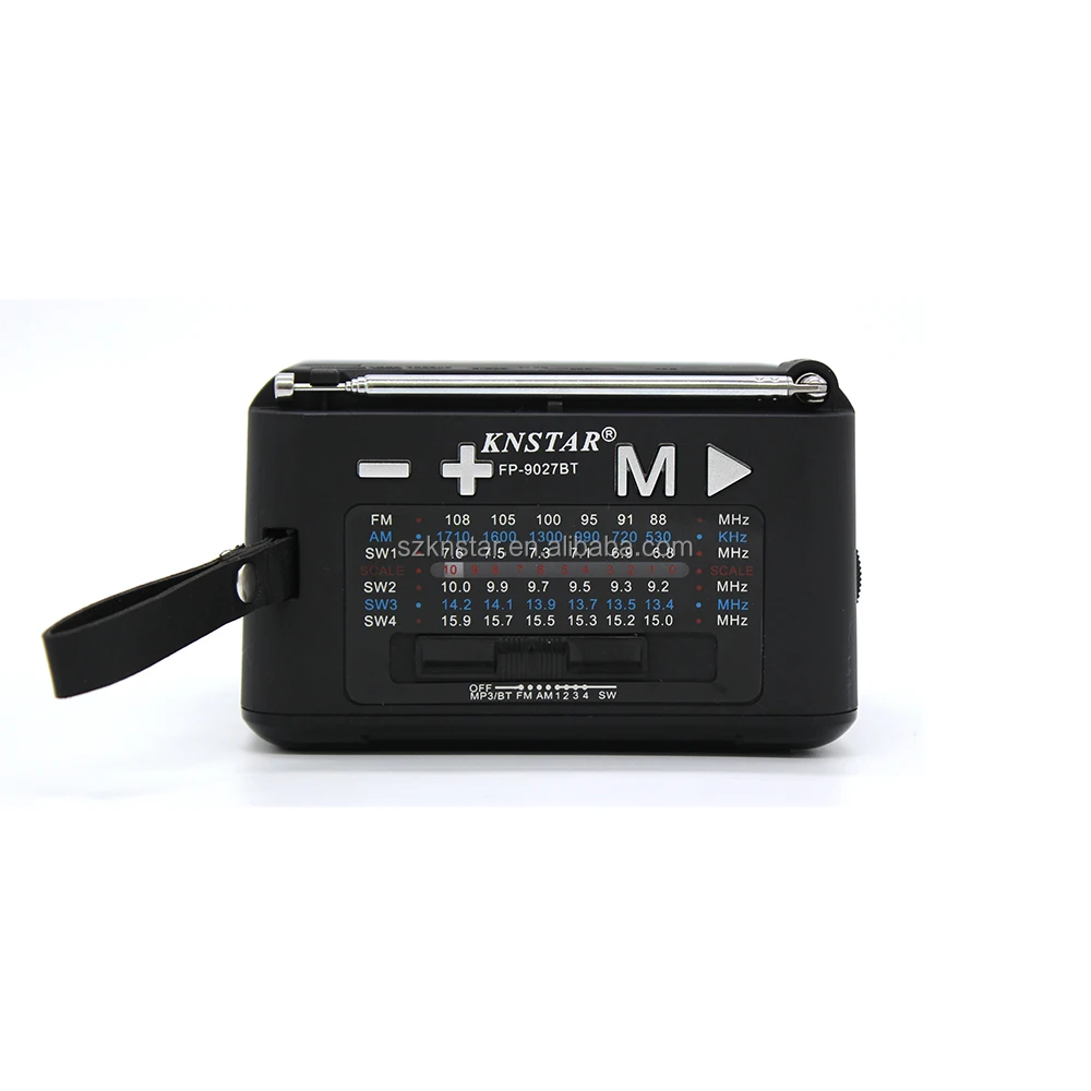 Fepe Wireless Speaker with AM FM SW 3 bands MP3  radio 9026BT-S