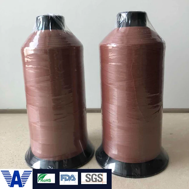 excellent UV resistance 100% virgin PTFE sewing thread fabric for out door shoes clothing or textile