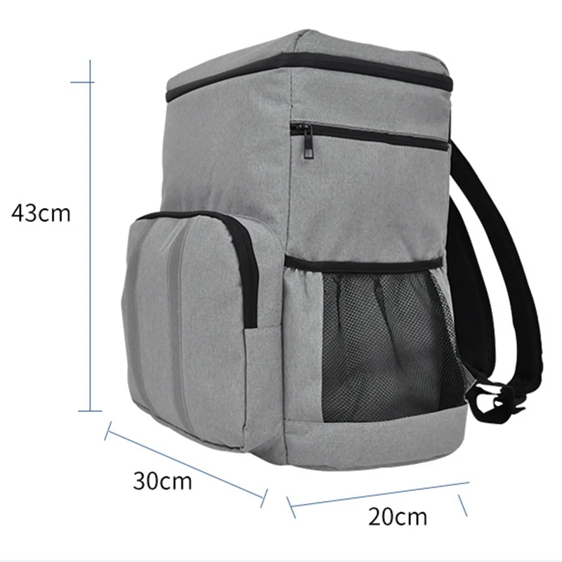 Can Backpack Cooler Leakproof Insulated Soft Bag Camping Beach Lightweight Hiking Shopping Lunch Travel Cooler Backpack