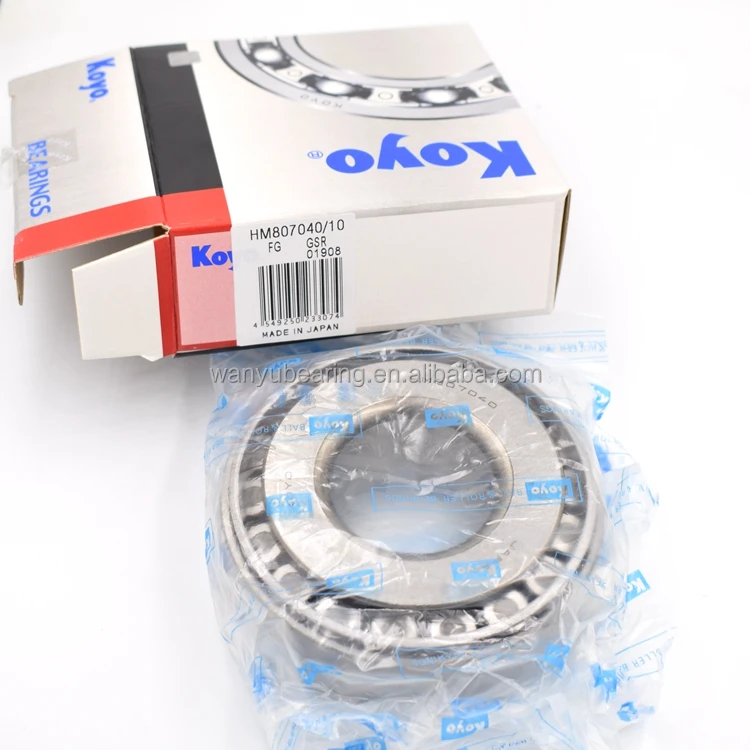 Good packing Koyo size 19.05*45.237*16.637mm LM11749R/10 LM11949/10 taper roller bearing for plastic machinery